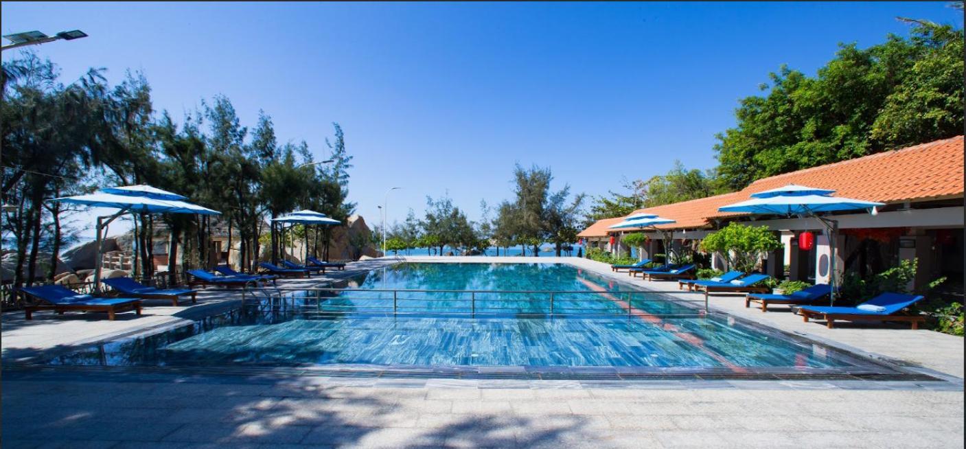 Hòn Cò Resort - Cà Ná Thon Lac Nghiep Exterior foto